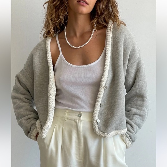Anthropologie x DONNI Poodle Cardi Size Small NWT - Picture 1 of 15